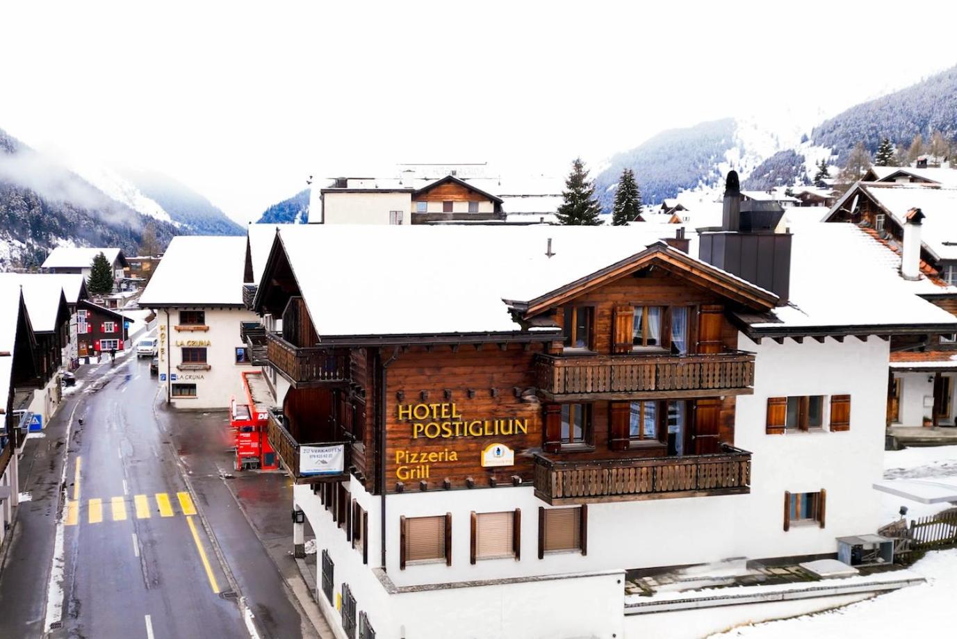 Hotel Workation Apartments - 24-7 Self-Checkin - Hotel Postigliun Sedrun